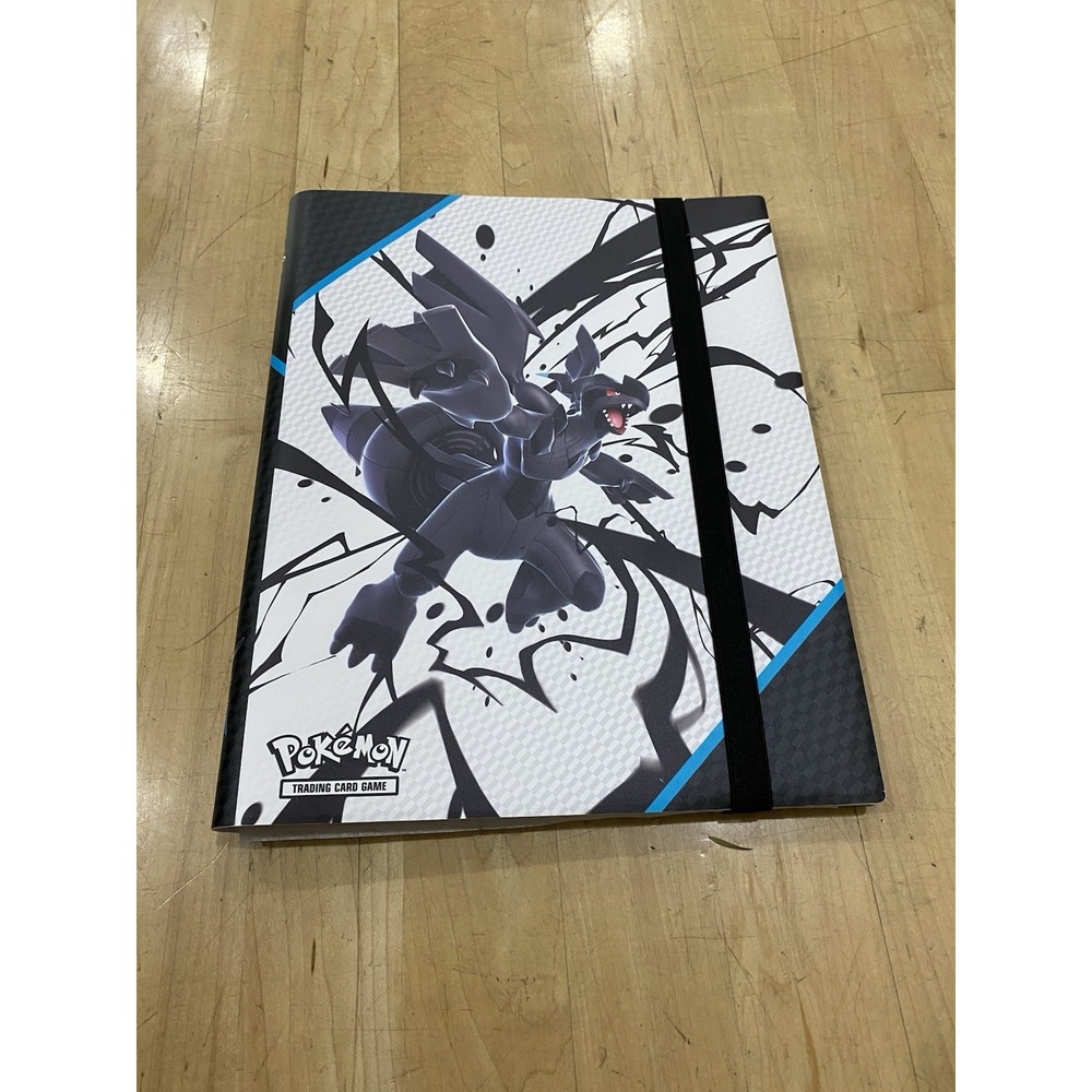 Pokémon Black Bolt & White Flare BINDER ONLY. Holds 386 Cards. SKU-C60